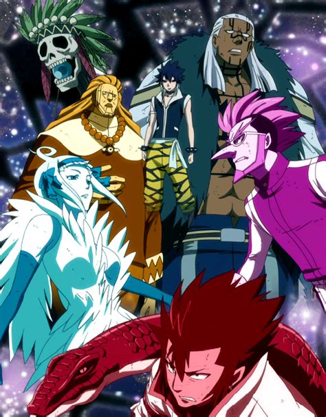 neo oracion seis|Fairy Tail – Oración Seis / Characters .